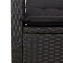 Set de comedor de jardín 7 pzas y cojines ratán sintético negro von , Gartensets - Ref: Foro24-3212236, Preis: 901,47 €, Raba...