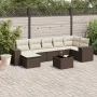 Set sofás de jardín 8 piezas y cojines ratán sintético marrón von , Gartensets - Ref: Foro24-3255230, Preis: 509,70 €, Rabatt: %
