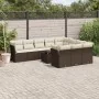 Set de sofás de jardín 11 pzas cojines ratán sintético marrón by , Garden sets - Ref: Foro24-3250072, Price: 674,58 €, Discou...