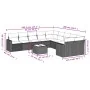 Set de sofás de jardín 11 pzas cojines ratán sintético marrón by , Modular outdoor sofas - Ref: Foro24-3251860, Price: 671,09...