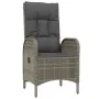 Set comedor jardín 7 pzas y cojines ratán sintético gris de , Conjuntos de jardín - Ref: Foro24-3213517, Precio: 1,00 €, Desc...