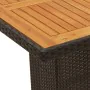 Set de comedor de jardín 9 pzas y cojines ratán sintético negro de , Conjuntos de jardín - Ref: Foro24-3213503, Precio: 706,2...