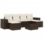 Juego de sofás de jardín 7 piezas con cojines ratán PE marrón von , Gartensets - Ref: Foro24-3222932, Preis: 431,92 €, Rabatt: %