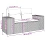 Set de sofás de jardín 10 pzas y cojines ratán sintético marrón von , Gartensets - Ref: Foro24-3223092, Preis: 676,56 €, Raba...