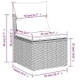Set de sofás de jardín 10 pzas y cojines ratán sintético marrón von , Gartensets - Ref: Foro24-3223092, Preis: 676,56 €, Raba...