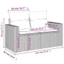 Set de sofás de jardín 11 pzas y cojines ratán sintético negro by , Garden sets - Ref: Foro24-3219467, Price: 827,25 €, Disco...