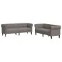 Juego de sofás 2 piezas tela gris taupe von , Sofas - Ref: Foro24-3209205, Preis: 573,09 €, Rabatt: %