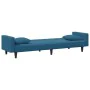 Juego de sofás con cojines 2 piezas terciopelo azul de , Sofás - Ref: Foro24-3216267, Precio: 327,01 €, Descuento: %