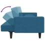 Juego de sofás con cojines 2 piezas terciopelo azul de , Sofás - Ref: Foro24-3216267, Precio: 327,01 €, Descuento: %
