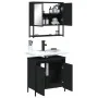 Juego de muebles de baño 2 pzas madera contrachapada negro by , Bathroom furniture - Ref: Foro24-3214660, Price: 103,68 €, Di...