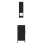 Juego de muebles de baño 2 pzas madera contrachapada negro by , Bathroom furniture - Ref: Foro24-3214660, Price: 103,68 €, Di...