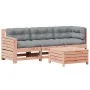 Juego de muebles jardín 4 pzas y cojines madera abeto Douglas by , Garden sets - Ref: Foro24-3250774, Price: 436,37 €, Discou...