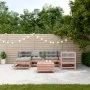 Juego de muebles jardín 7 pzas y cojines madera abeto Douglas de , Conjuntos de jardín - Ref: Foro24-3250914, Precio: 759,23 ...