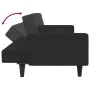 Juego de sofás con cojines 2 piezas terciopelo negro by , Sofas - Ref: Foro24-3216271, Price: 349,25 €, Discount: %