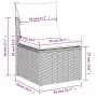 Set de sofás de jardín 10 pzas y cojines ratán sintético marrón von , Gartensets - Ref: Foro24-3220612, Preis: 652,37 €, Raba...