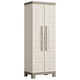 Keter Armario de almacenaje con estantes Excellence beige taupe 182 cm by , Lockers and storage cabinets - Ref: Foro24-46639,...