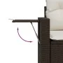 Set Gartensofas 11 Stück Kissen synthetisches Rattan braun von , Gartensets - Ref: Foro24-3220722, Preis: 714,36 €, Rabatt: %