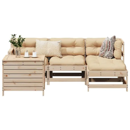 Juego de sofás de jardín 5 piezas madera maciza de pino von , Gartensets - Ref: Foro24-3250500, Preis: 292,01 €, Rabatt: %
