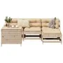 Juego de sofás de jardín 5 piezas madera maciza de pino von , Gartensets - Ref: Foro24-3250500, Preis: 292,01 €, Rabatt: %