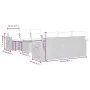 Set de sofás de jardín 7 pzas con cojines ratán sintético negro von , Gartensets - Ref: Foro24-3226631, Preis: 553,87 €, Raba...