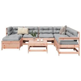 Juego de sofás de jardín 8 pzas madera maciza de abeto Douglas by , Garden sets - Ref: Foro24-3250606, Price: 449,22 €, Disco...