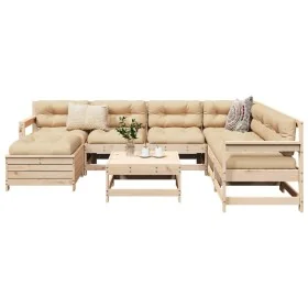 Juego de sofás de jardín 8 pzas madera maciza de pino von , Gartensets - Ref: Foro24-3250612, Preis: 451,73 €, Rabatt: %