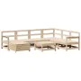 Juego de sofás de jardín 8 pzas madera maciza de pino von , Gartensets - Ref: Foro24-3250580, Preis: 454,37 €, Rabatt: %