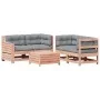 Juego de muebles jardín 5 pzas y cojines madera abeto Douglas von , Gartensets - Ref: Foro24-3250818, Preis: 573,60 €, Rabatt: %
