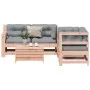 Juego de muebles jardín 5 pzas y cojines madera abeto Douglas von , Gartensets - Ref: Foro24-3250818, Preis: 573,60 €, Rabatt: %