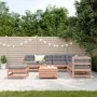 Juego de muebles jardín 8 pzas y cojines madera abeto Douglas by , Garden sets - Ref: Foro24-3250610, Price: 764,09 €, Discou...