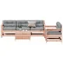 Juego de muebles jardín 6 pzas y cojines madera abeto Douglas von , Gartensets - Ref: Foro24-3250826, Preis: 579,48 €, Rabatt: %