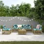 Juego de muebles jardín 6 pzas y cojines madera pino impregnada by , Garden sets - Ref: Foro24-3250743, Price: 539,91 €, Disc...