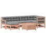 Juego de muebles jardín 7 pzas y cojines madera abeto Douglas de , Conjuntos de jardín - Ref: Foro24-3250954, Precio: 671,89 ...