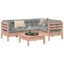 Set de sofás jardín 5 pzas con cojines madera abeto Douglas de , Conjuntos de jardín - Ref: Foro24-3299428, Precio: 365,13 €,...