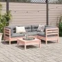 Set de sofás jardín 5 pzas con cojines madera abeto Douglas de , Conjuntos de jardín - Ref: Foro24-3299428, Precio: 365,13 €,...