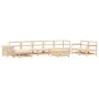 Juego de sofás de jardín 10 pzas madera maciza de pino by , Garden sets - Ref: Foro24-3250684, Price: 574,91 €, Discount: %