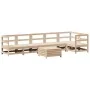 Juego de sofás de jardín 7 piezas madera maciza de pino by , Garden sets - Ref: Foro24-3250864, Price: 395,72 €, Discount: %