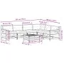 Juego de muebles jardín 7 pzas y cojines madera abeto Douglas von , Gartensets - Ref: Foro24-3250902, Preis: 668,79 €, Rabatt: %