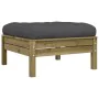 Set de sofás jardín 12 pzas con cojines madera pino impregnada by , Garden sets - Ref: Foro24-3299657, Price: 1,00 €, Discoun...