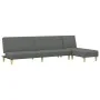 Juego de sofás 2 piezas tela gris oscuro by , Sofas - Ref: Foro24-3216292, Price: 392,48 €, Discount: %