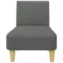 Juego de sofás 2 piezas tela gris oscuro by , Sofas - Ref: Foro24-3216292, Price: 392,48 €, Discount: %