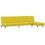 Juego de sofás 2 piezas terciopelo amarillo by , Sofas - Ref: Foro24-3216299, Price: 412,83 €, Discount: %