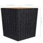 Set de bistró jardín 3 pzas ratán sintético madera maciza negro von , Gartensets - Ref: Foro24-3095935, Preis: 183,77 €, Raba...
