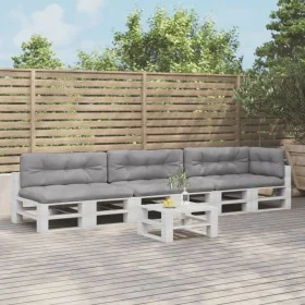 Cojines para palés 7 piezas tela gris von , Kissen für Stühle und Sofas - Ref: Foro24-3217146, Preis: 231,04 €, Rabatt: %