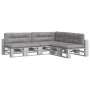 Cojines para palés 7 piezas tela gris von , Kissen für Stühle und Sofas - Ref: Foro24-3217146, Preis: 231,04 €, Rabatt: %