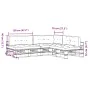 Cojines para palés 7 piezas tela gris von , Kissen für Stühle und Sofas - Ref: Foro24-3217146, Preis: 231,04 €, Rabatt: %