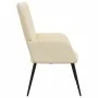 Sillón de relax de tela crema by , Armchairs - Ref: Foro24-327943, Price: 100,04 €, Discount: %