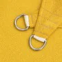 Toldo de vela cuadrado HDPE amarillo 160 g/m² 7x7 m de , Sombrillas - Ref: Foro24-311555, Precio: 101,59 €, Descuento: %