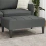 Fußstütze aus dunkelgrauem Stoff 77x55x31 cm von , Osmanen - Ref: Foro24-4007381, Preis: 67,93 €, Rabatt: %
