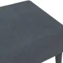Reposapiés de terciopelo gris oscuro 77x55x31 cm by , Ottomans - Ref: Foro24-4007376, Price: 67,28 €, Discount: %